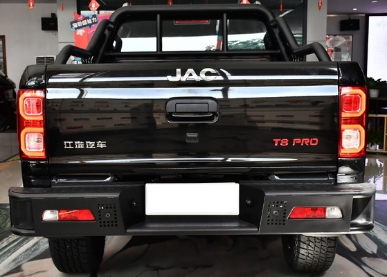 4wd JAC T8 Pro Gasoline Pickup Truck Lhd/Rhd Chinese LED Camera Electric Leather Turbo